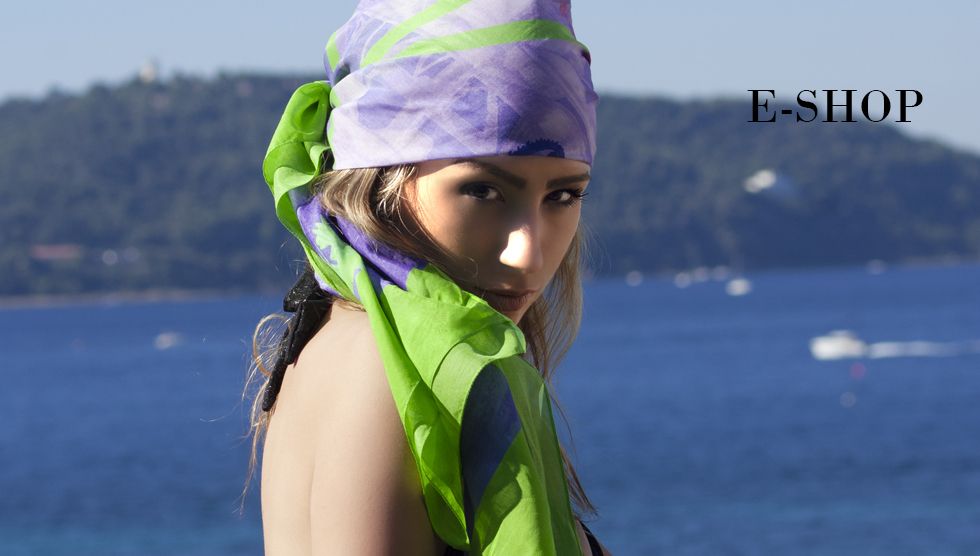E-shop Inès de Parcevaux - Collections de foulards et accessoires