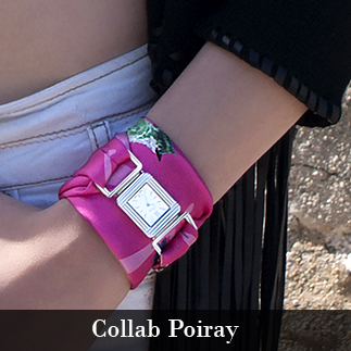 Collaboration Poiray X Inès de Parcevaux - Bracelet foulard